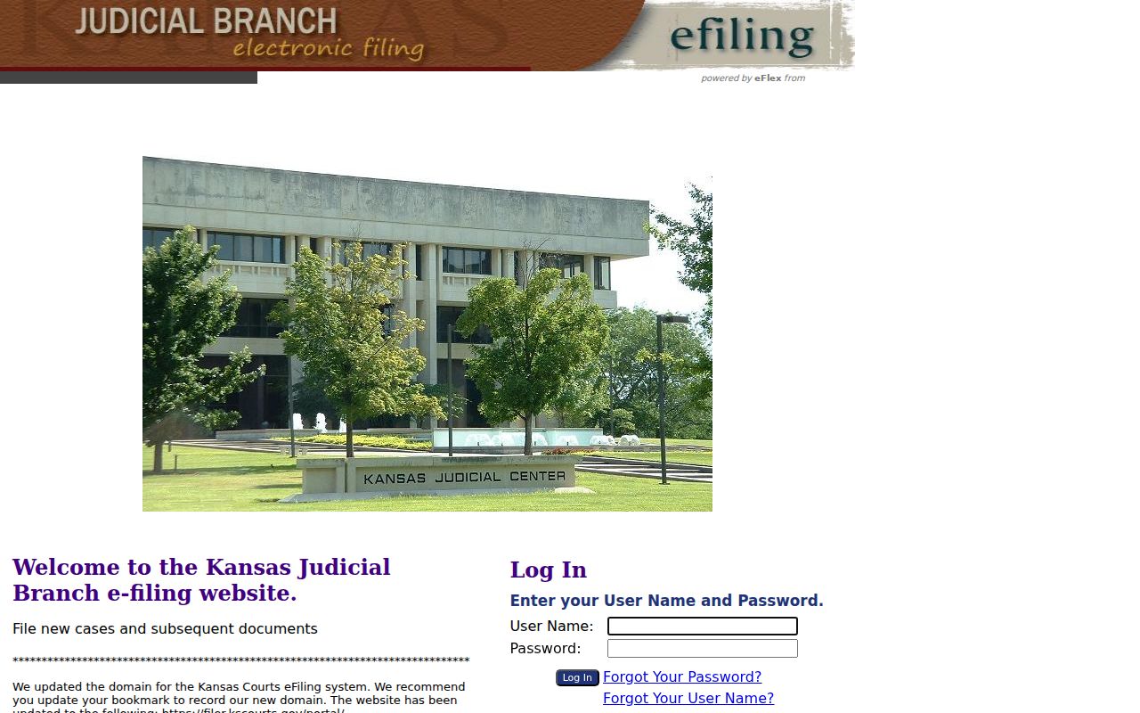 Cheyenne County docket search Kansas eFiling portal